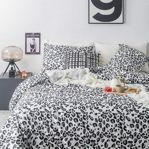 Shuda 100 Cotton Animal Print Sheet Set Wayfair Canada